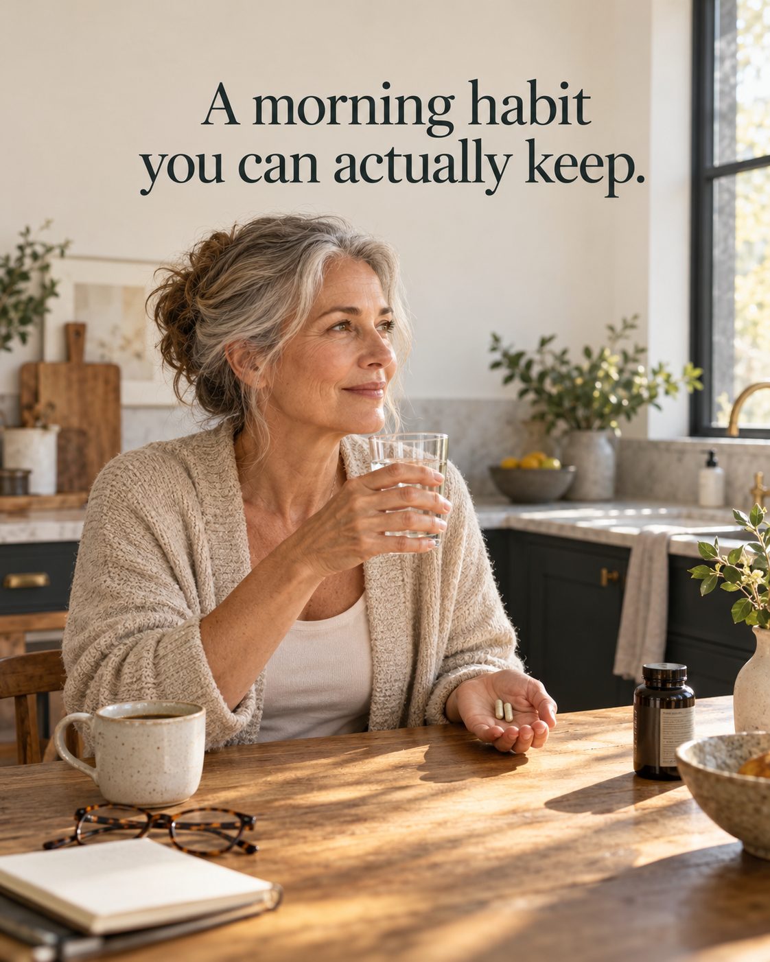 A morning habit you can actually keep